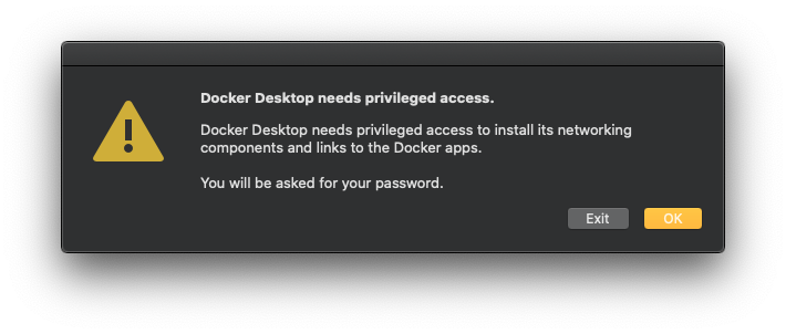docker desktop 起動