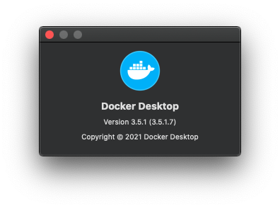 docker desktop バージョン