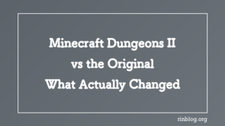 Minecraft Dungeons II vs the Original: What Actually Changed
